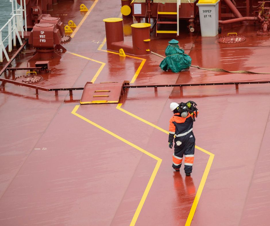 Untitled design - 2026-07-17T102852.565 Industrial Workers on Cargo Ship Deck at Sea